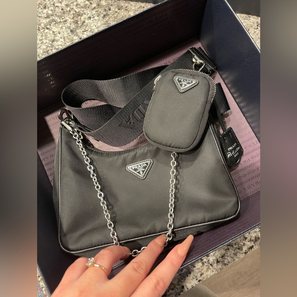Prada Re-Edition Nylon Crossbody Bag - Picture 1 of 7